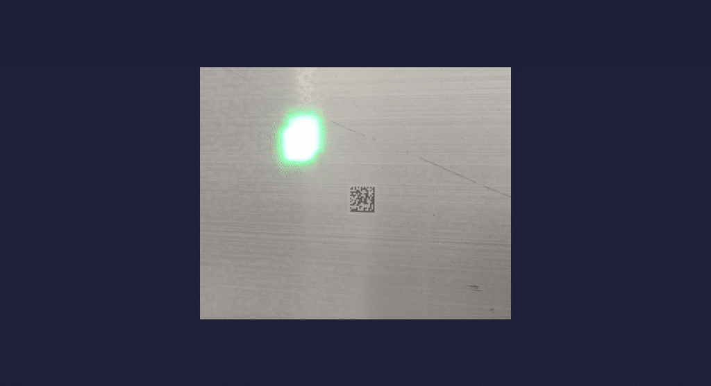 Marquage laser de QR Code