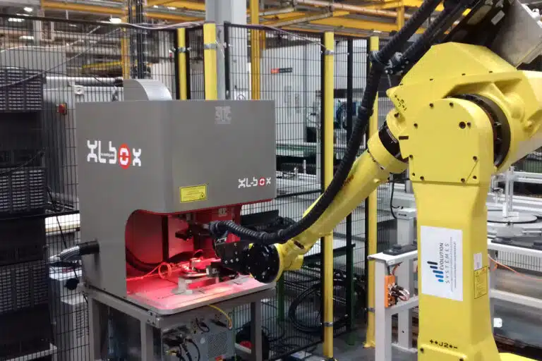 Marquage Datamatrix et relecture rapide de pièces automobiles