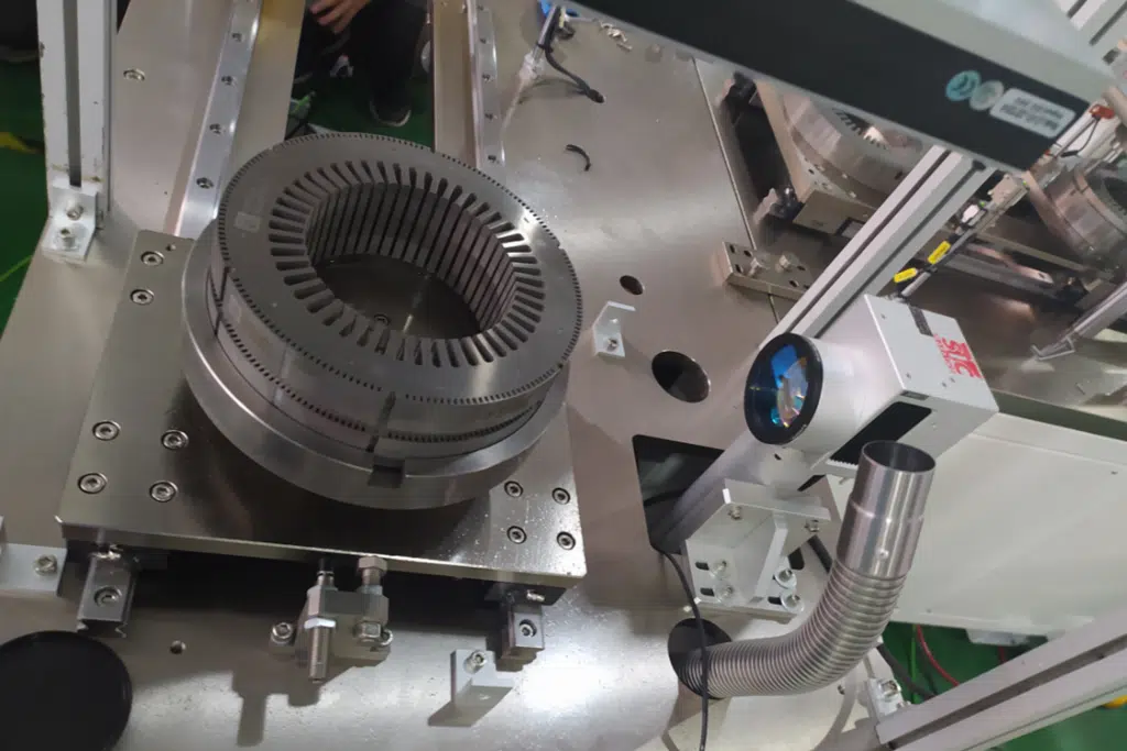 Marquage Laser du carter d&rsquo;un moteur