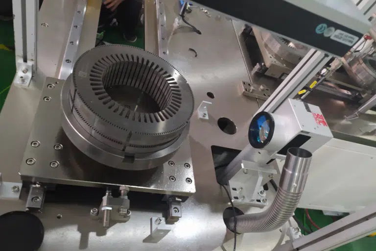 Marquage Laser du carter d'un moteur