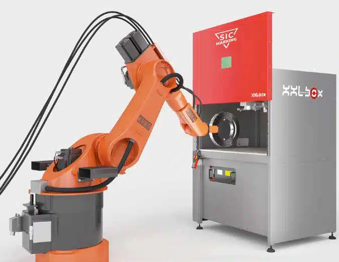STATION DE MARQUAGE LASER MODE ROBOT