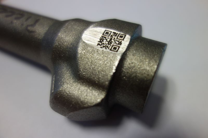 machine laser de marquage de qr-code