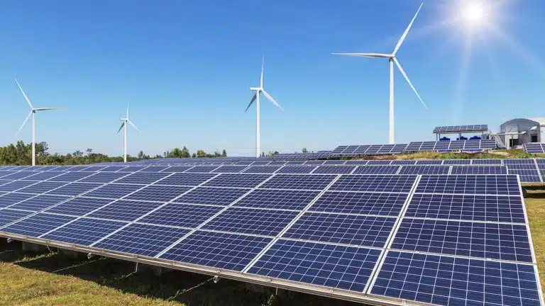 Marquage laser dans le secteur des énergies renouvelables (applications dans la fabrication de panneaux solaires, d&rsquo;éoliennes et d&rsquo;autres composants).