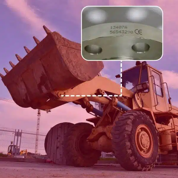 machine de marquage de norme CE sur engin de construction