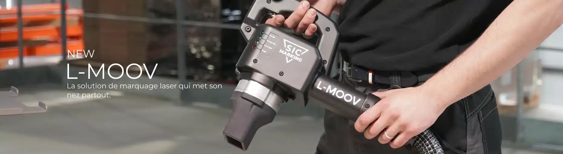 Pistolet de marquage laser L MOOV