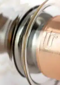 marquage de logo et pictogramme sur cuivre