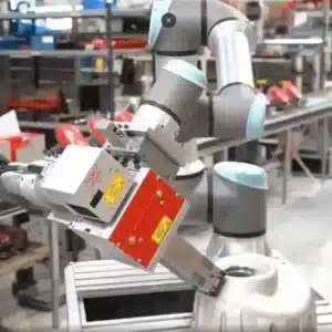 marquage de pièce aéronautique en aluminium